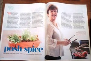 Chef Alicia Tivey - Promosi kuliner Nusantara di penerbitan mancanegara